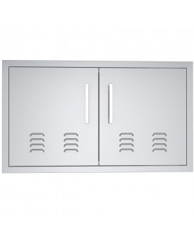 Sunstone Signature Series 36 in. 304 Stainless Steel Double Access Door with Vents