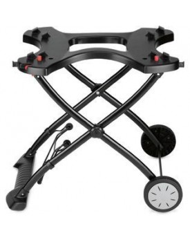 Weber  Grill Rolling Cart Stand Portable Rolling Wheels Q 1000/2000 Camping