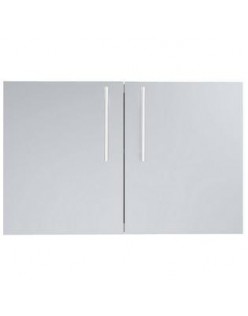 Sunstone Designer Series Raised Style 36 in. 304 Stainless Steel Double Access Door with