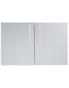 Sunstone Designer Series Raised Style 36 in. 304 Stainless Steel Double Access Door with