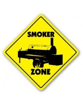 SignMission SMOKER ZONE Sign bbq barbeque cooker sauce grill gift barbeque