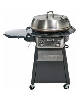 CUISINART CGG-888 Grill Stainless Steel Lid 22-Inch Round Outdoor Flat Top ,