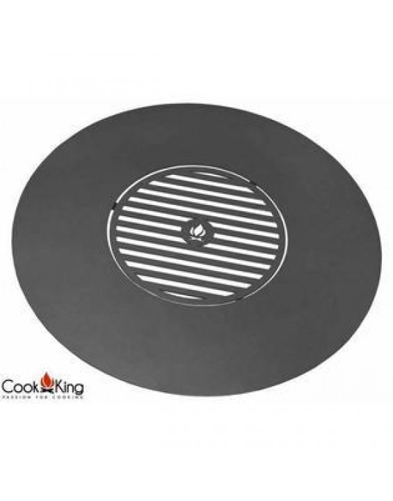 CookKing 82 cm Grill Plate with Grate Inside for CooKKing Fire Bowls