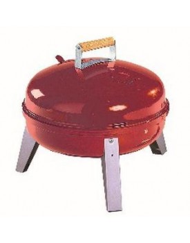 Meco Corporation Lock 'N Go Charcoal Grill - Red