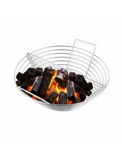 WRKAMA Stainless Steel Charcoal Ash Basket,BBQ Charcoal Ash (BASKET FOR BGE)