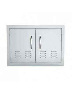SUNSTONE C-DD30 30-Inch Double Door Flush Mount with Vents