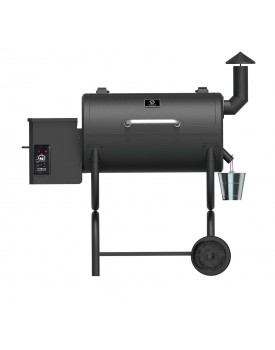 Z Grills 2019 New Model 550B 8 in 1 BBQ Smoke, Bake, Roast, Braise, Braise, BBQ or Char grill,Black