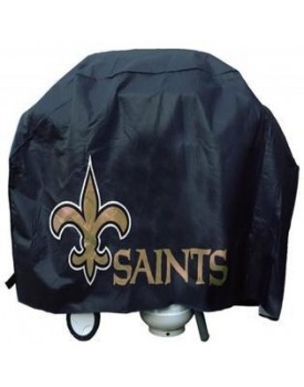 Hall of Fame Memorabilia New Orleans Saints Grill Cover Deluxe with Protective Lining