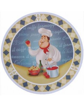 Italy Fat Chef Italy Fat Pizza Chef Electric Stove Burner Covers (2)