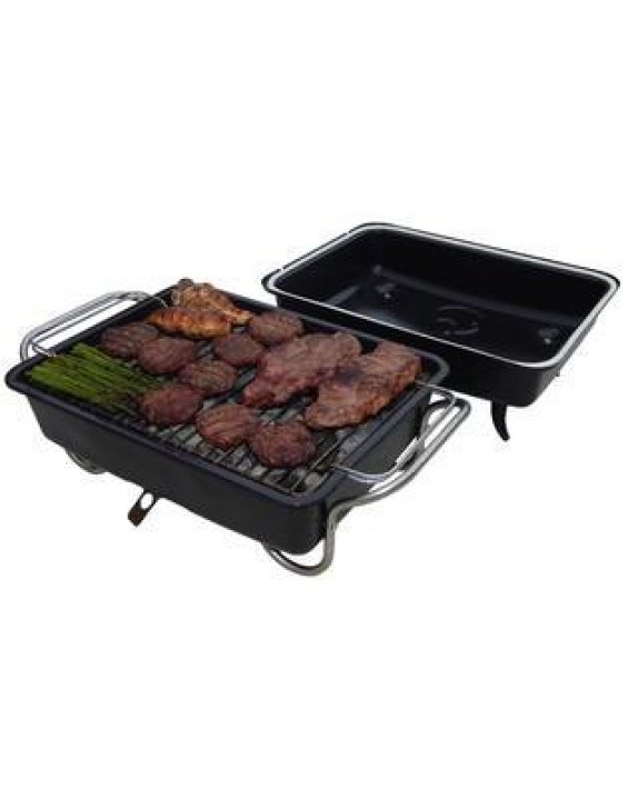 Raptor Grilling - Rethinking How You Use A Charcoal Grill To Cut Mess & Save You Money - BLACK
