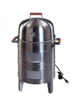 Meco Grills Meco Corporation Stainless Steel Electric Water Smoker with 2 Levels of Cooking Surface