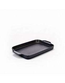 Alessi SG123/38 Mami 3.0 Grill pan with handles, black
