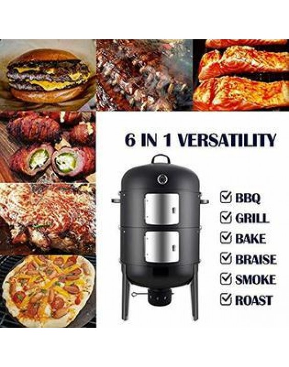 Realcook Charcoal BBQ Smoker Grill 20