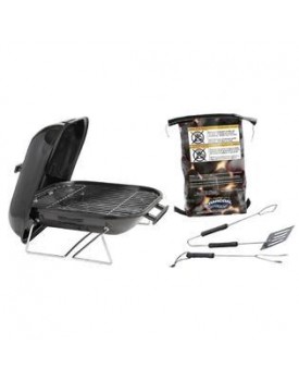 MarshAllen Marsh Allen Grill-It-Kit 30103 14-Inch Tabletop Charcoal Grill with Charcoal