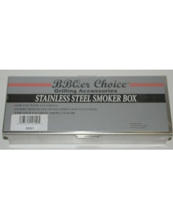 BBQer Choice SSST Stainless Steel Smoker Box Color Silver