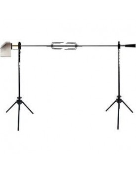 OneGrill 6PS1001 Premium Open Fire Tripod Rotisserie System - 53