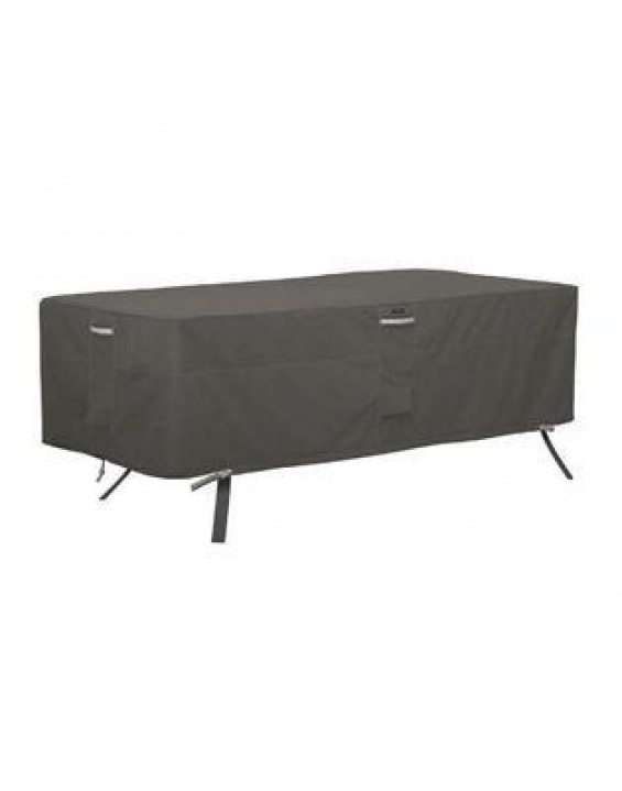 Classic Accessories Outdoor Ravenna Rectangular/Oval Premium Patio Furniture Table Cover Large New