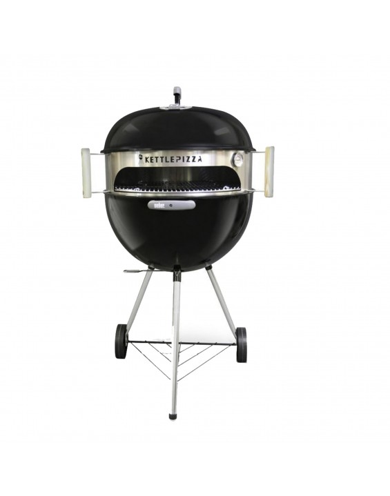 Kettle Pizza Kettlepizza, LLC Made in USA KettlePizza Basic Pizza Oven Kit for 18.5 and 22.5 Inch Kettle Grills, KPB-22