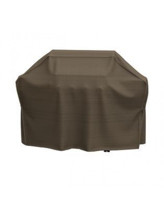 Budge Rust-Oleum NeverWet Hillside Large Black and Tan Waterproof BBQ Grill Cover