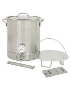 Bayou Classic 16-Gal Brew Kettle Set Stainless Steel 64-Qt , Model# 800-416