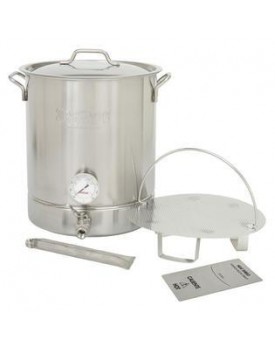 Bayou Classic 16-Gal Brew Kettle Set Stainless Steel 64-Qt , Model# 800-416