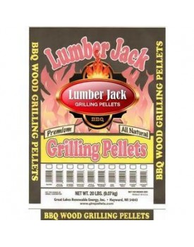 Lumber Jack 40 lbs 100% Hickory BBQ Grilling Natural Hardwood Smoking Pellets