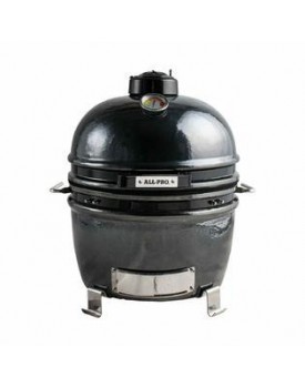 All Pro All-Pro 11 In. AP1180B1 Outdoor Convenience Series Ceramic Kamado Grill & Cooker