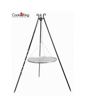 CookKing Cook King 111004 80.01cm Stainless Steel Grate Grill - 180cm Tripod