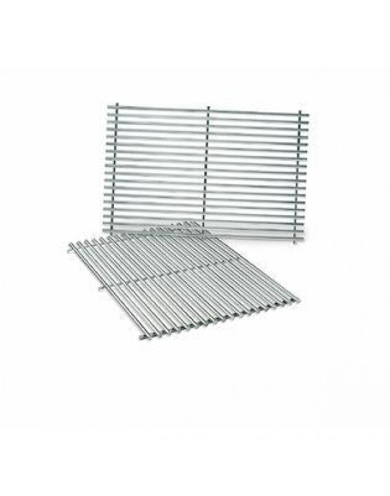 Weber Cooking Grates Grid  Grill Replacement Genesis 300 Stainless Steel New