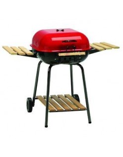 Americana Charcoal Grill Swinger Foldable Heavy Duty Weather Resistant Durable Sturdy