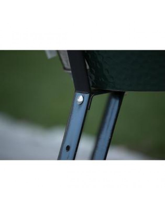 Aura Outdoor Products Heavy-Duty Rolling Cart Nest for Large Big Green Egg W/ Rubber Padded Arm Bars