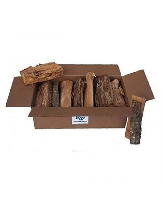 Rock Wood Cooking Wood Logs - USDA Certified Kiln Dried (Pecan, 25-30 lbs)