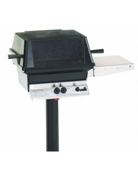 AEI Corporation Permanent Post for Natural  PGS T Series Grills - 48