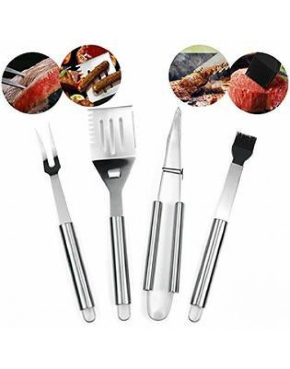 FYLINA 21pc Barbecue Tool Sets BBQ Grill Accessories - Heavy Duty Stainless Steel Tools