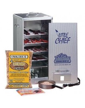 Smokehouse NEW Smokehouse Little Chief 9900 Front Load Electric 4 Grill Meat Smoker Cooker