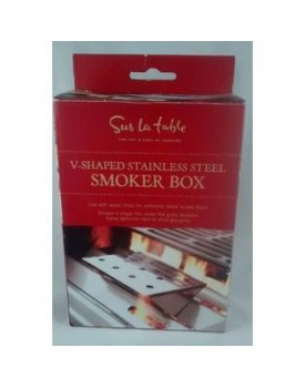 Sur la Table Smoker Box V Shaped Stainless Steel New In Box