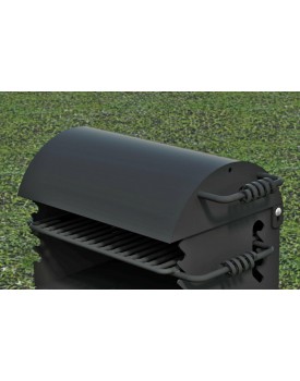 Pilot Rock Park Style Cover (only) All Steel For Q-20 B2 Grill from Pilot Rock, GC/B-1