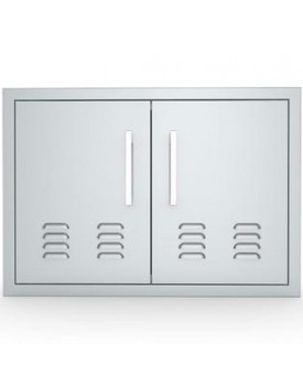 Sunstone Signature Series 30 In. 304 Stainless Steel Double Access Door With Vents