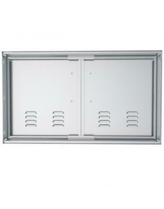 Sunstone Signature Series 30 In. 304 Stainless Steel Double Access Door With Vents