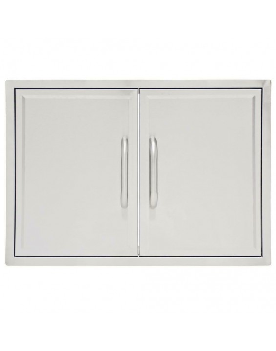 3 Embers Grill Cabinet Double Access Door Drop In Stainless Steel Outdoor Kitchen Storage
