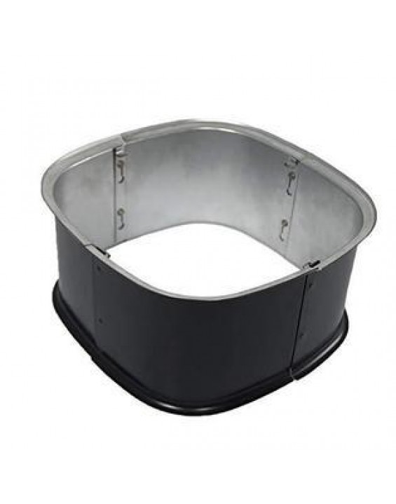 Charcoal Companion CC5177 KitchenQue Stovetop Riser Smoker Accessory, one size, black