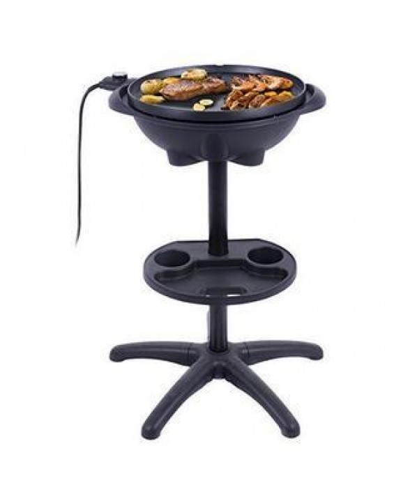 GowK New Electric BBQ Grill 1350W Non-stick 4 Temperature Setting Outdoor Garden Camping