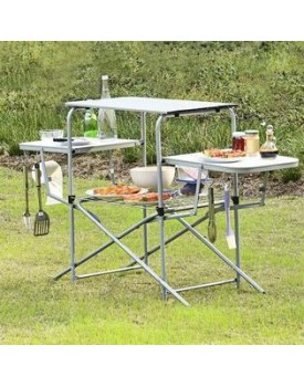 Costway Heavy Duty Sturdy Portable Folding Outdoor Grilling Camping Table