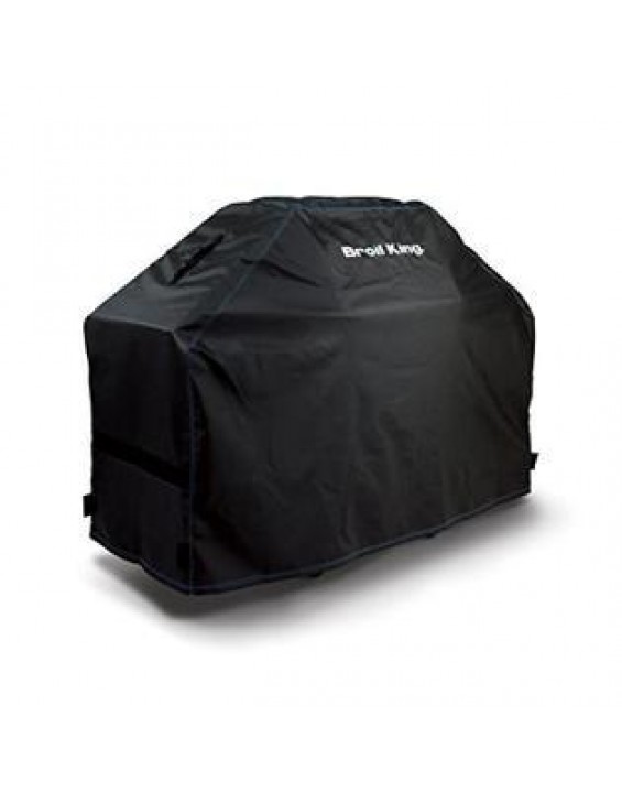 Onward Manufacturing Broil King 68490 Grill Cover, 76 in L, 25 in W, 48 in H, Polyester/PVC, Black