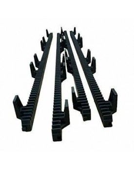 Visit the TOPENS Store TOPENS 4pc Heavy Duty Gear Rack Including Mounting Hardward for 13 Feet Slide