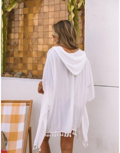 Del Arco Hooded Cover-Up Dress