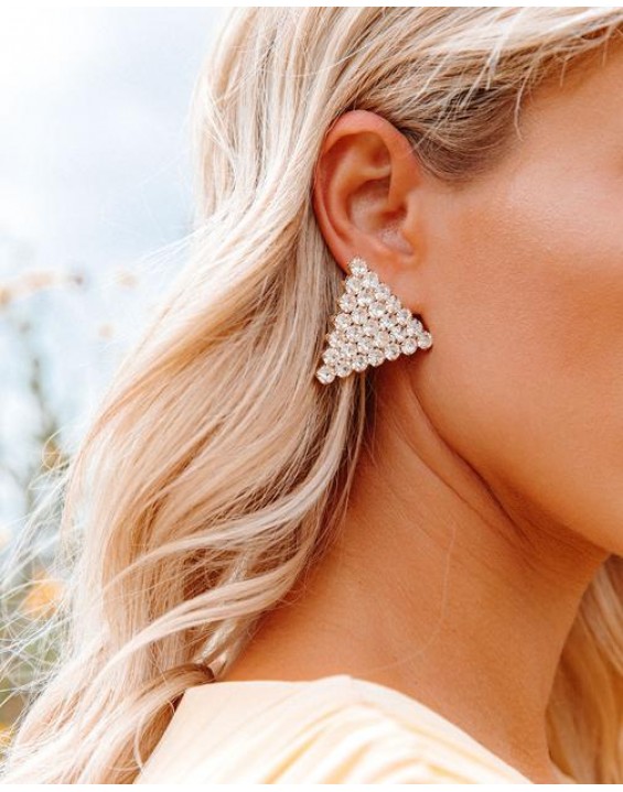 Bracha - Tania Triangle Earrings